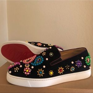 Christian Loubotin flats